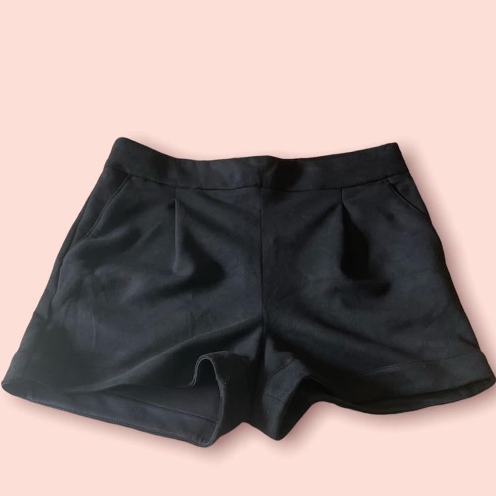 Express Brand Black Suede